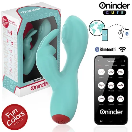 ONINDER CUTE - LOVE BUNNY G-SPOT & CLITORIS VIBRATOR - FREE WORLDWIDE APP