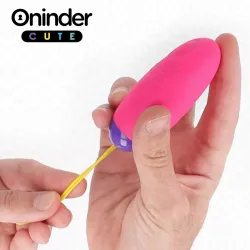 ONINDER CUTE - LOVE PLEASURE SILICONE VIBRO-WAVE TAPPING EGG - FREE WORLDWIDE APP