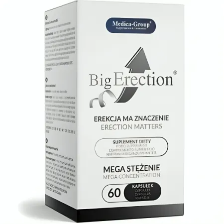 MEDICA GROUP - BIG ERECTION ENHANCER FOR MEN 60 CAPSULES