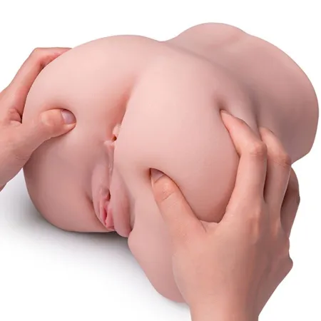 XISE - OLGA VIBRATING REALISTIC VAGINA AND ANUS MASTURBATOR MULTIPOSITION