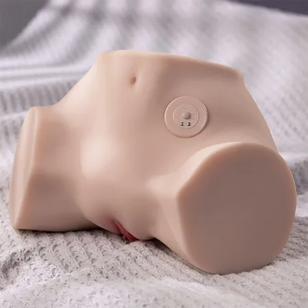 XISE - FENNIE SHAKING REALISTIC MULTIPOSITION VAGINA AND ANUS MASTURBATOR WITH VIBRATION