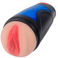 SHEQU - RENEE SQUEEZABLE VAGINA MASTURBATOR WITH VIBRATION IN CASE