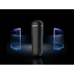 SHEQU - SNOW VAGINA MASTURBATOR WITH VIBRATION AND AUTO-STIMULATING WAVES