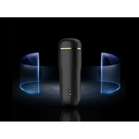 SHEQU - SNOW VAGINA MASTURBATOR WITH VIBRATION AND AUTO-STIMULATING WAVES