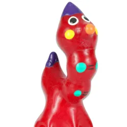 CONDOMERIE - HANDPAINTED NOVELTY CONDOMS WORM