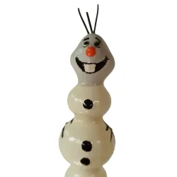 CONDOMERIE - HANDPAINTED NOVELTY CONDOMS CUTE SNOWMAN XL