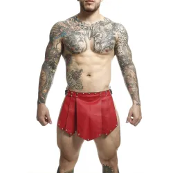 MOB - DNGEON RED ROMANDA SKIRT ONE SIZE