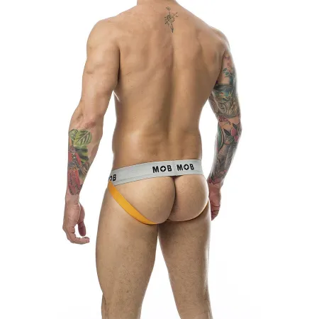 MOB - CLASSIC JOCK STRIPE ORANGE SIZE S