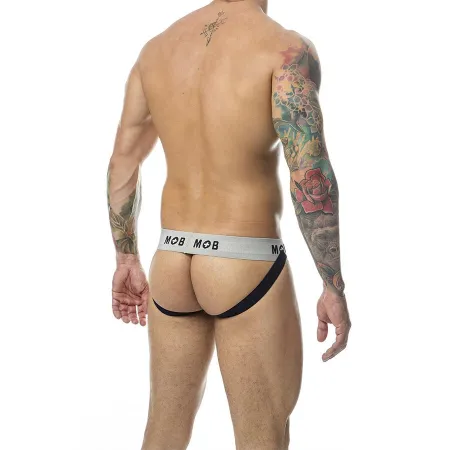 MOB - CLASSIC STRIPE WHITE JOCK SIZE L