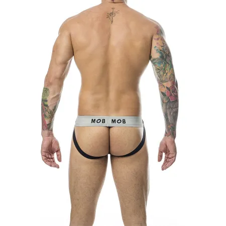 MOB - CLASSIC STRIPE WHITE JOCK SIZE XL