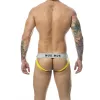 MOB - CLASSIC STRIPE JOCK YELLOW SIZE XL