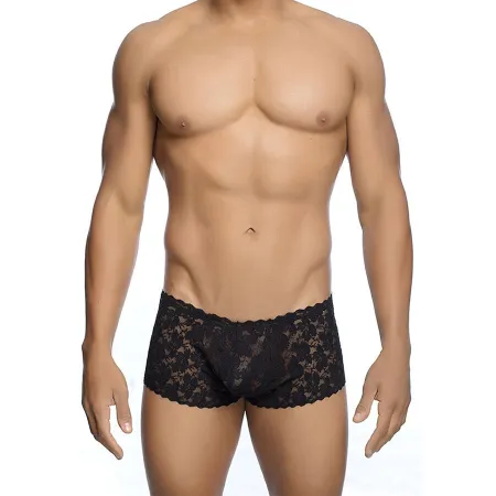 MOB - BLACK LACE BOXER SIZE S/M