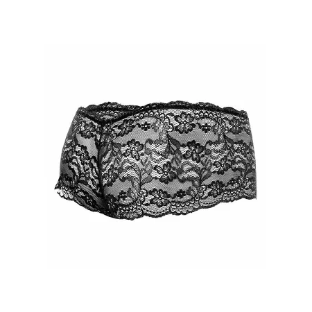 MOB - BLACK LACE BOXER SIZE S/M