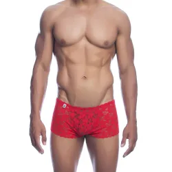 MOB - RED LACE BOXER SIZE L/XL