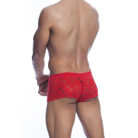 MOB - RED LACE BOXER SIZE L/XL