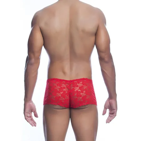 MOB - RED LACE BOXER SIZE L/XL