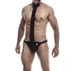 MOB - TUXEDO WITH LACE THONG SIZE L/XL