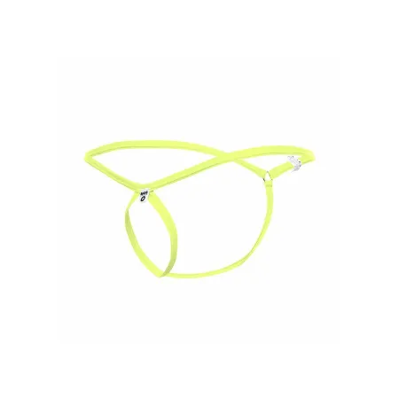 MOB - GREEN TEAR-SHAPED THONG SIZE S/M