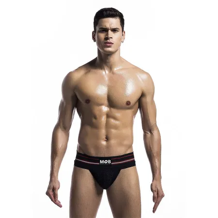 MOB - CLASSIC BLACK THONG SIZE S