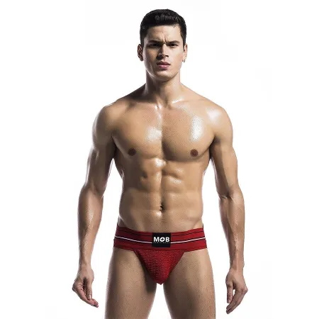 MOB - CLASSIC RED THONG SIZE S
