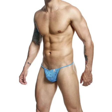 MOB - AQUA LACE THONG SIZE S/M