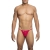MOB - RED MICROFIBER V-STRING SIZE L/XL MOB - RED MICROFIBER V-STRING SIZE L/XL