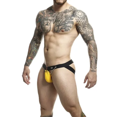 MOB - DNGEON YELLOW JOCKSTRAP WITH CHAINS ONE SIZE