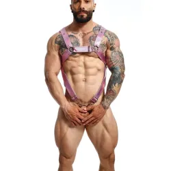 MOB - DNGEON CROSSED PENIS HARNESS ONE SIZE