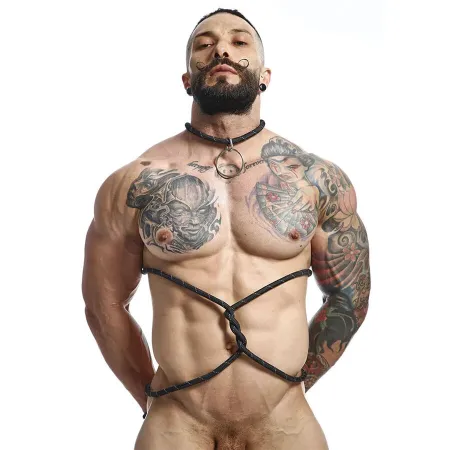 MOB - DNGEON BLACK ROPE WITH COCK RING