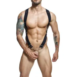 MOB - DNGEON BLACK CROSS BACK HARNESS ONE SIZE