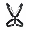 MOB - DNGEON CROSSED BLACK CHAIN HARNESS ONE SIZE