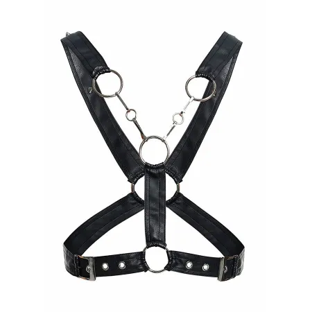 MOB - DNGEON CROSSED BLACK CHAIN HARNESS ONE SIZE