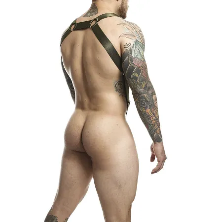 MOB - DNGEON GREEN STRAIGHT BACK HARNESS ONE SIZE