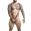 MOB - DNGEON RED STRAIGHT BACK HARNESS ONE SIZE