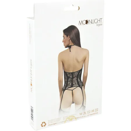 MOONLIGHT - MODEL 8 BODYSTOCKING BLACK ONE SIZE