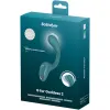 SATISFYER - G FOR FODDES 2 RABBIT VIBRATOR BOTTLE GREEN