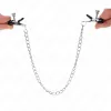 KINK - FLAT CHAIN NIPPLE CLAMPS SILVER 34 CM