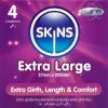 SKINS - EXTRA LARGE PREMIUM CONDOMS PACK 4