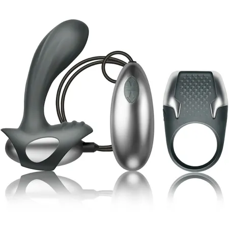 CLIMAXIMUM - EXCITE KIT COCK RING + WIRE PROSTATE MASSAGER