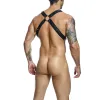 MOB - DNGEON BLACK CROSSED PENIS HARNESS ONE SIZE