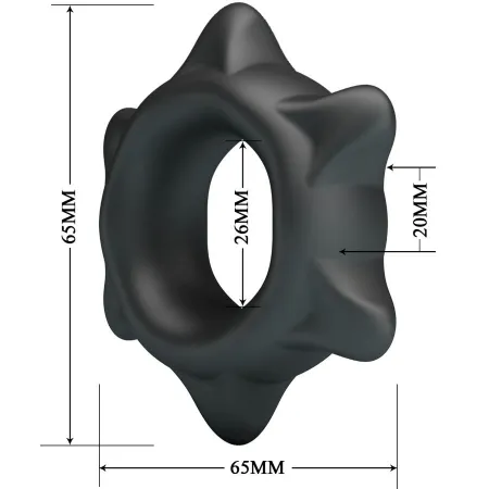 CRAZY BULL - ETHANIEL SILICONE RING MODEL 11