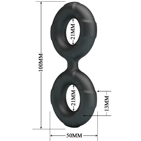 CRAZY BULL - RADWAN DOUBLE SILICONE RING MODEL 19