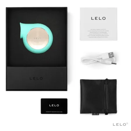 LELO - SILA AQUA GREEN CLITORIS WAVE STIMULATOR