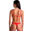 PASSION - ANUVERA BRA + THONG SET FIRE BRICK S/M
