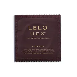 LELO HEX CONDOMS RESPECT XL 3 PACK