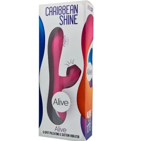 ALIVE - CARIBBEAN SHINE VIBRATOR & STIMULATING WAVES FUCHSIA