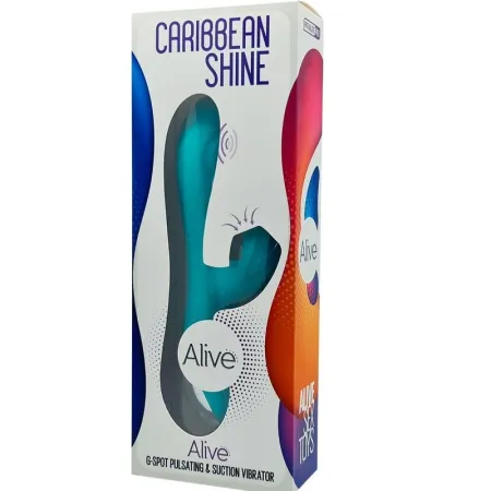 ALIVE - CARIBBEAN SHINE VIBRATOR & STIMULATING WAVES BLUE
