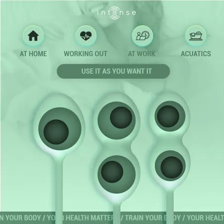 INTENSE - CHARLI KEGEL BALL KIT LIGHT JADE GREEN