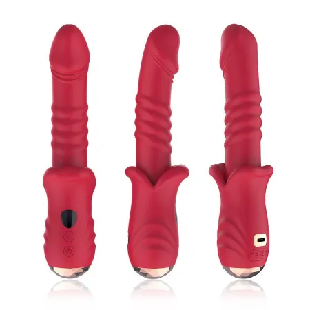 ARMONY - POINT A STIMULATING VIBRATOR DILDO RED
