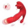 ARMONY - ANAL VIBRATOR PANTY C AND G-SPOT STIMULATOR REMOTE CONTROL RED